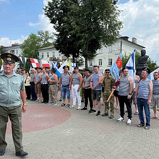На Бору прошёл торжественный праздник - День Военно-морского флота России 9