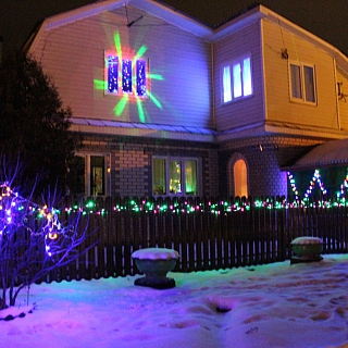 На Бору состоялась традиционная акция на лучшее новогоднее украшение дома частного сектора 5