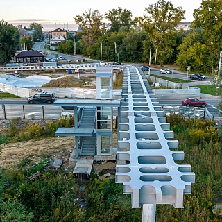 Лифт с панорамным остеклением достроят на Бору в декабре 2