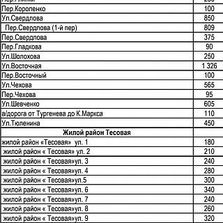 На Бору обнародован перечень дорог с очередностью уборки после снегопадов 3