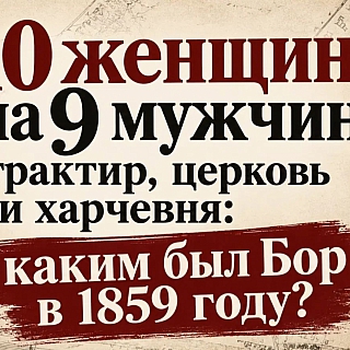 Хотите представить, каким был Бор в 1859 году? 9