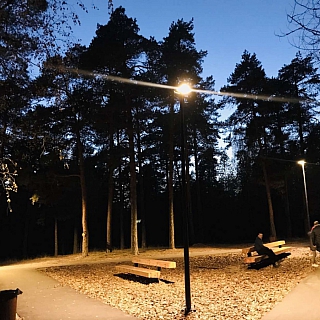 Завершаются работы по благоустройству территории в районе памятника М. Горькому и Ф. Шаляпину 1