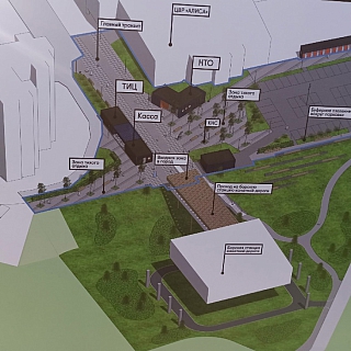 До конца контракта по благоустройству территории около канатной дороги остается меньше месяца 2