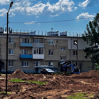 В Редькино делают новый сквер 3