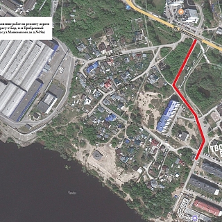 Новенькие тротуар и дорога появятся на Бору 2