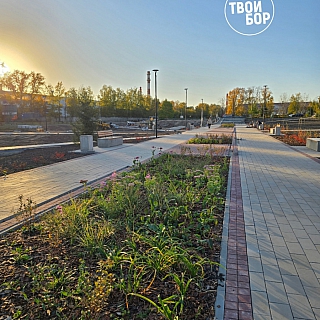 Благоустройство Аллеи ветеранов на Стекольном продолжается 1