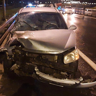 Авария после дождя произошла на Бору 2