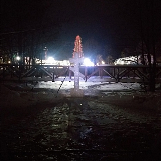 Где на Бору установят огненные столбы? 1