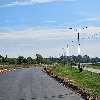 У Юрасовского озера появилась новая дорога 1