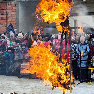 Масленичные гуляния на Бору 9