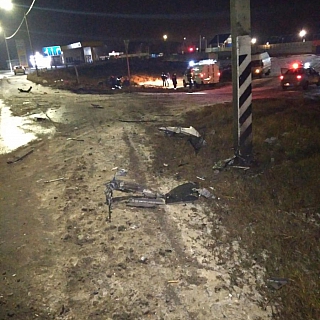 Мужчина погиб в аварии на Бору 3