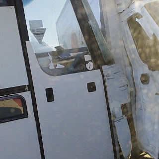 Перевозивший группу детей автобус попал в ДТП на Бору 8 января 3