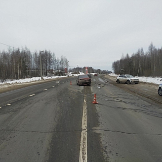 Авария произошла на борской трассе 1