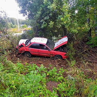 "Перевертыш" на борской дороге 1