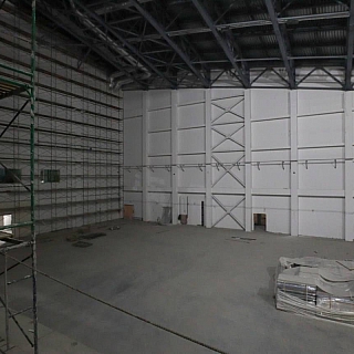 Вот так сейчас выглядит ледовый дворец на Стрелке 3