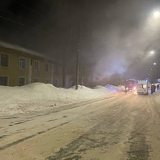 Смертельный пожар в Октябрьском 1