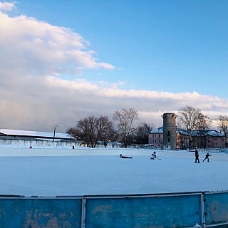 Будут ли этой зимой заливать на Бору катки? 2