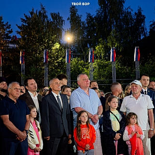 Памятная акция "Свеча памяти" прошла на Бору 2
