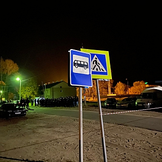 В Больших Орлах неизвестный мужчина открыл стрельбу 1