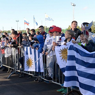 ЧМ-2018: как встречали сборную Уругвая в Нижегородской области. ФОТО 9