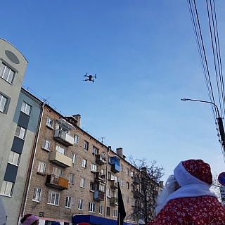 На Бору прошёл областной фестиваль Дед Морозов 5