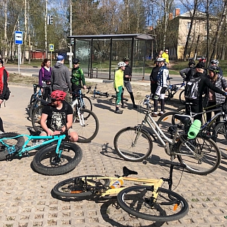 Борские велосипедисты открыли сезон 1