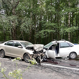 Трагическая авария произошла возле деревни Рожново в Борском районе 3