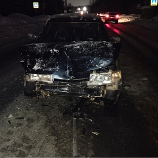 Два водителя пострадали из-за невнимательности на борской дороге 2