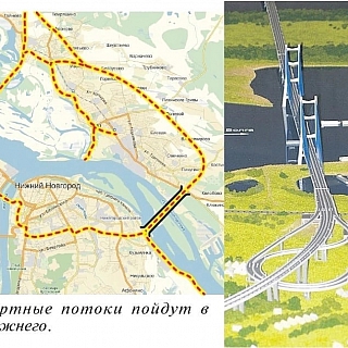 Восточный обход Нижнего Новгорода будет через Бор и будет платным 2