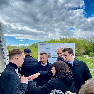 Глеб Никитин с рабочим визитом посетил Бор 3