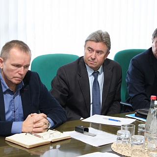 Руководитель борской полиции встретился  с главами сельских администраций 3