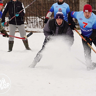 Хоккей в валенках порадовал борчан 8