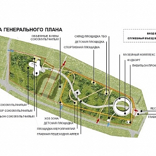 Фото проекта и видеорепортаж о строительстве нового парка на Бору 3