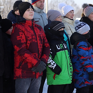 Мороз не напугал борчан 4