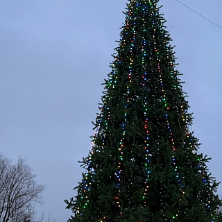 Бор продолжает преображаться к Новому году 1