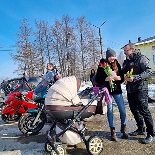 Борские байкеры осчастливили борских женщин 5