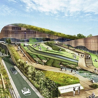 Каким видят проектанты город будущего на Бору 7