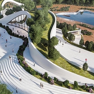 Каким видят проектанты город будущего на Бору 8