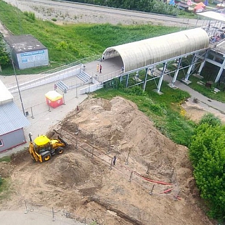 Около канатки началось благоустройство 3