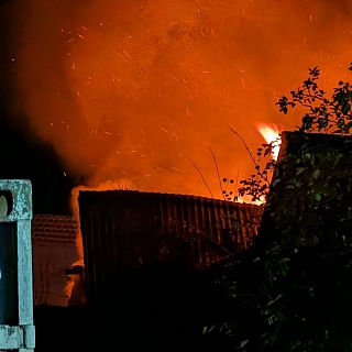 На Бору произошел пожар 3