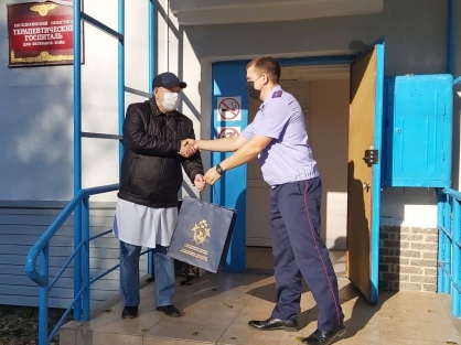 В Борском районе представители Следственного комитета посетили госпиталь для ветеранов войн