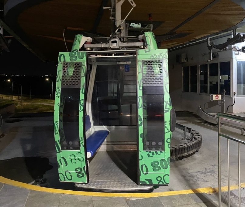 Канатная дорога переходит на зимний режим работы