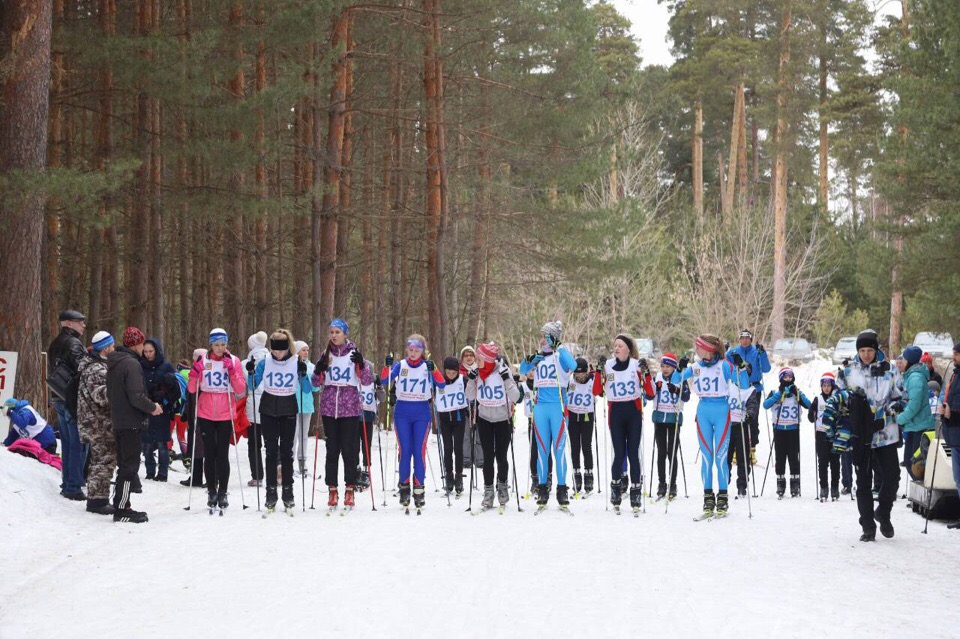 Соревнования по лыжным гонкам "Закрытие сезона"  прошли на Бору