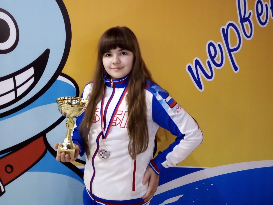 Вероника Шубенкова из города Бор стала серебряным призером первенства России по быстрым шахматам