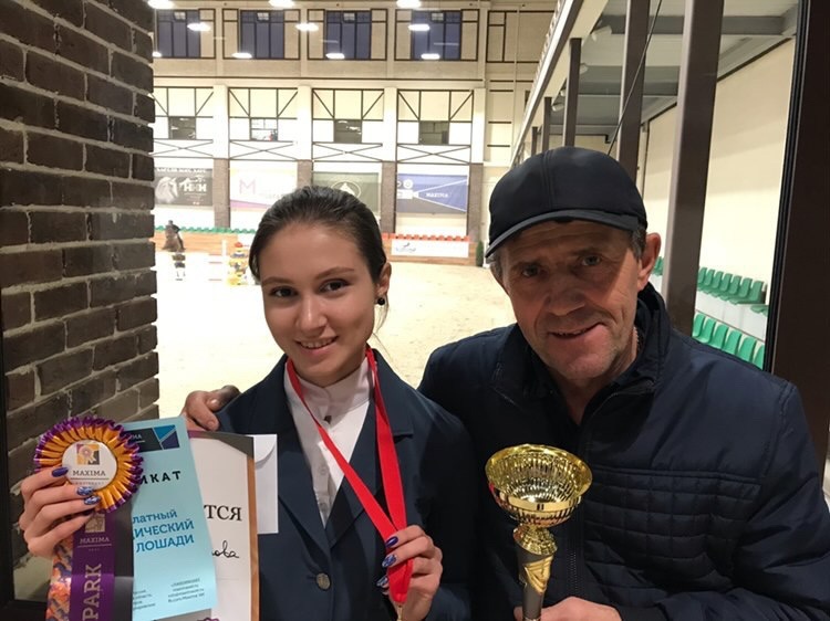 Борчанка Анастасия Прохорова показала лучший результат на Кубке России по конкуру