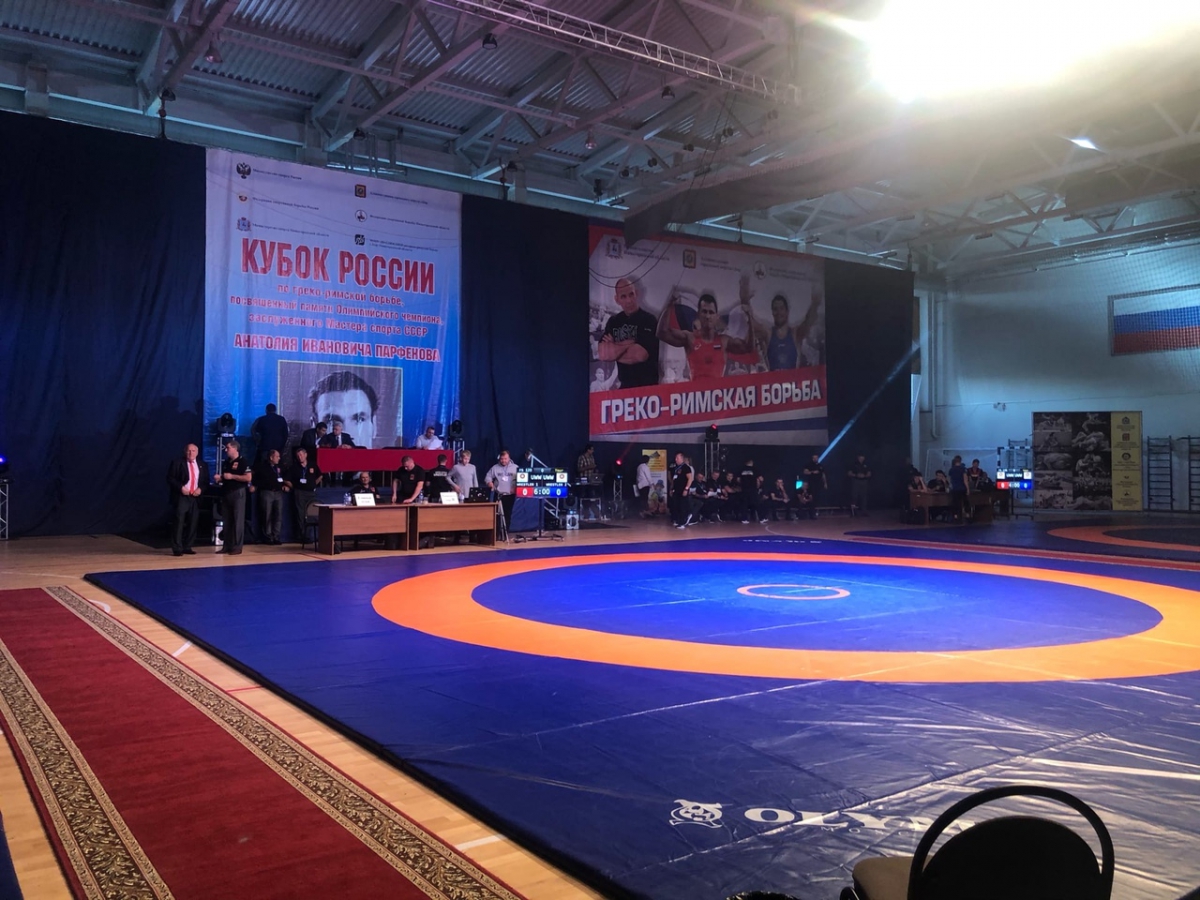 Кубок России по греко-римской борьбе прошел на Бору