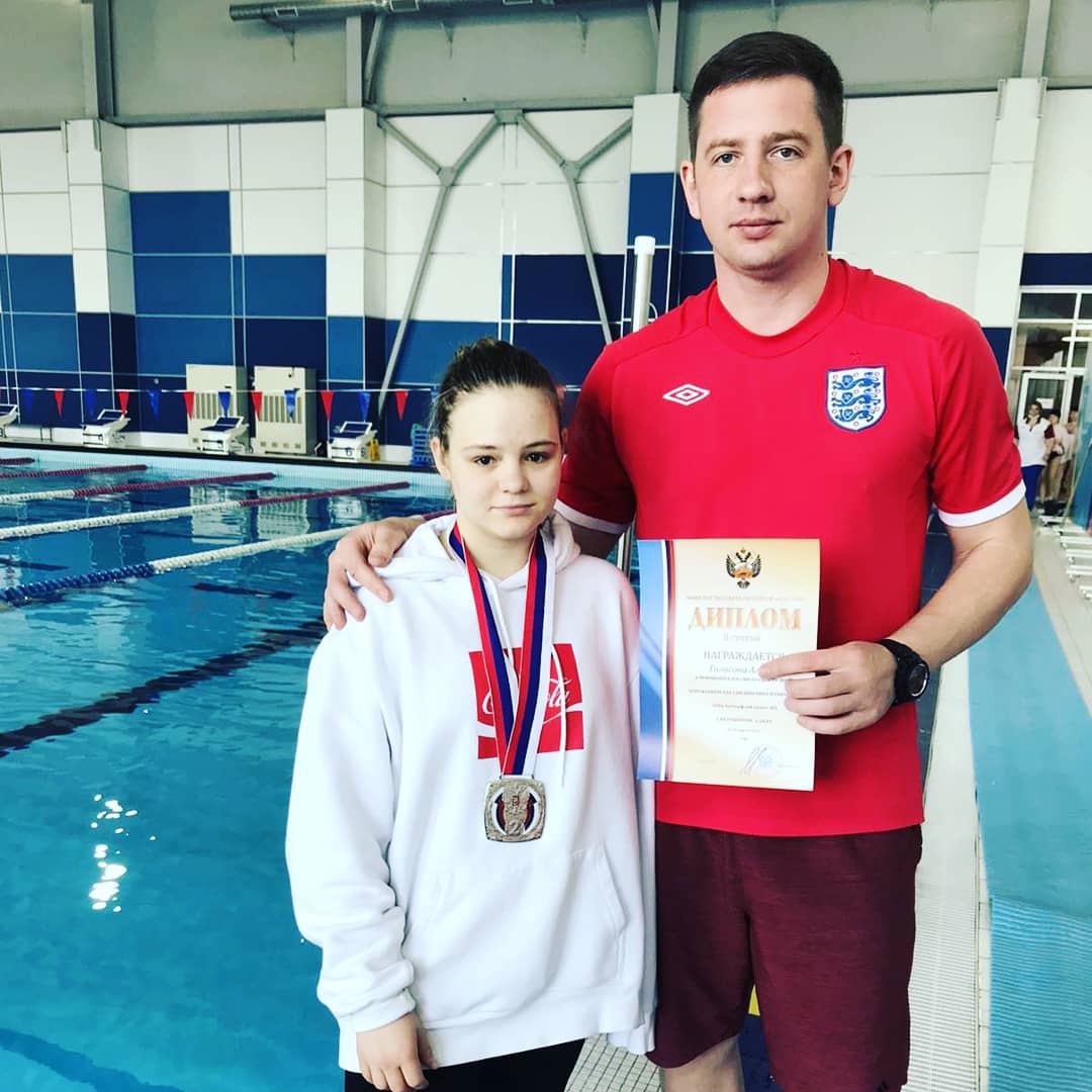 Борская спортсменка приняла участие в Чемпионате России по плаванию