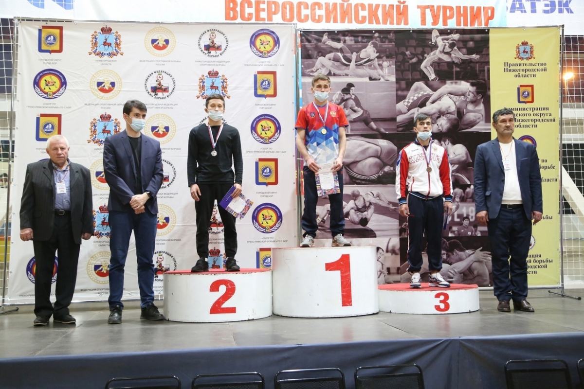 Борские борцы снова с медалями
