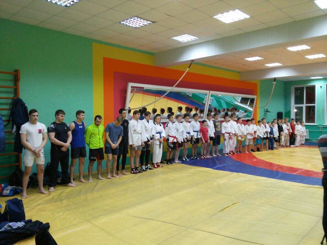 Награждение спортсменов спортивного клуба «Медведь»