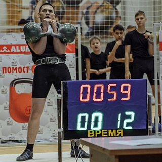 Турнир по по гиревому спорту прошел на Бору 6